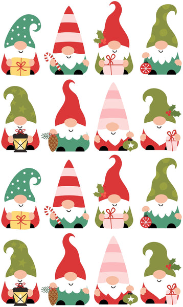 Stickerbogen A4 * Weihnachtswichtel * Papiersticker * Aufkleber