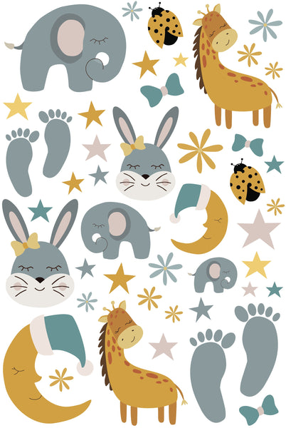 Stickerbogen A4 * little Babyboy * Papiersticker * Aufkleber